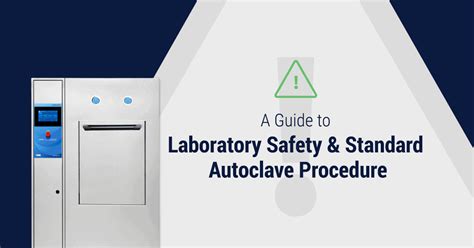 laboratory autoclave sop|autoclave step by procedure.